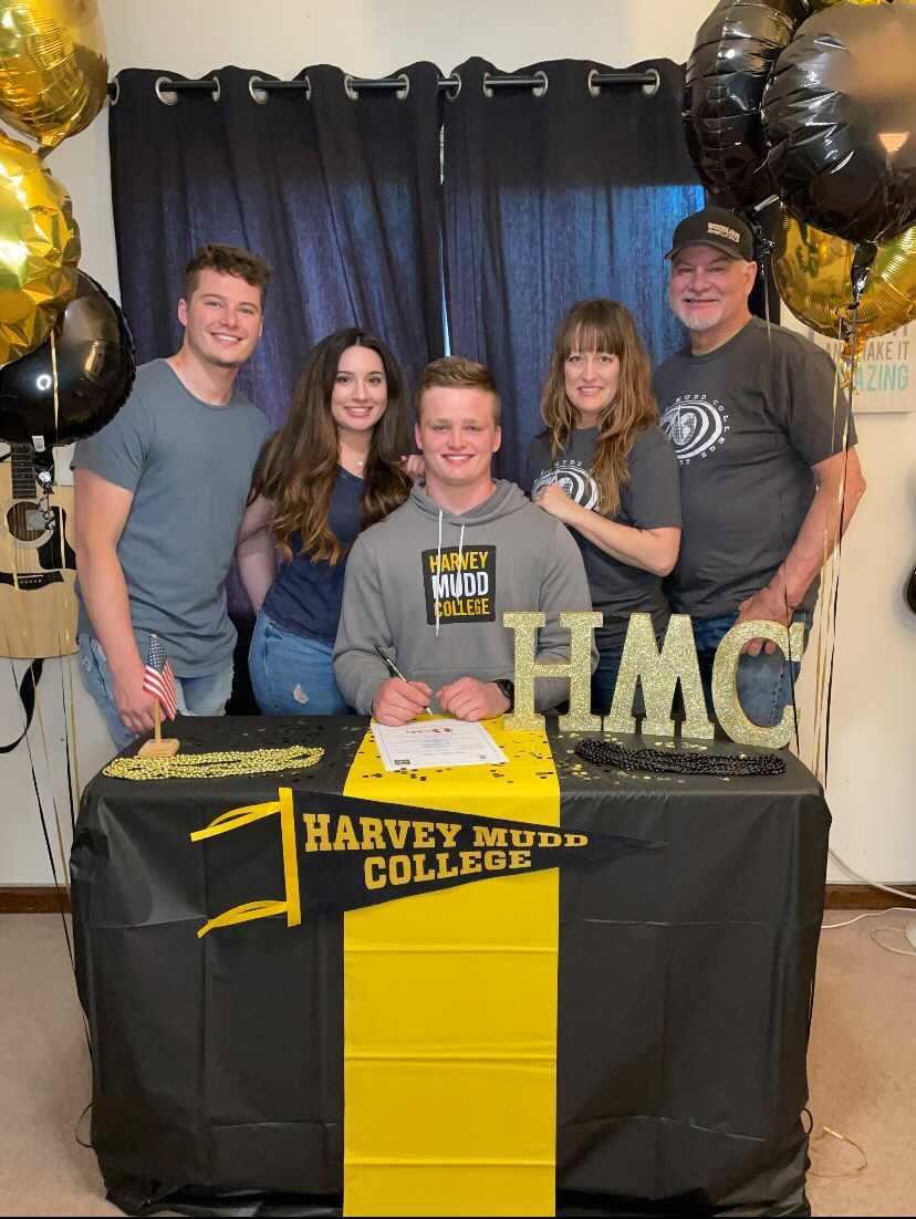 Jason Bowman, a 2021 Woodland High School graduate, will head to Harvey Mudd College in the fall to compete on the track and field team.